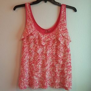 Apt. 9 flouncy tank size XL - pink